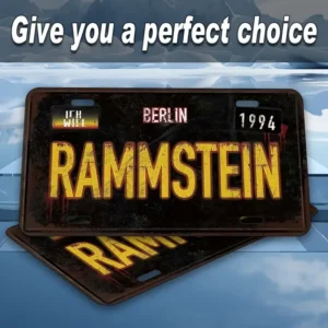 Rammstein Retro skylt