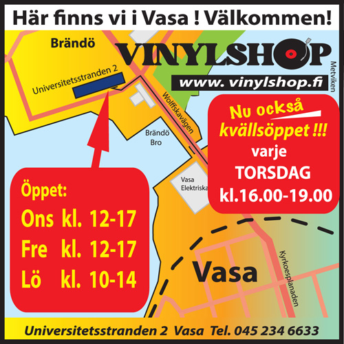 Vinylshop karta
